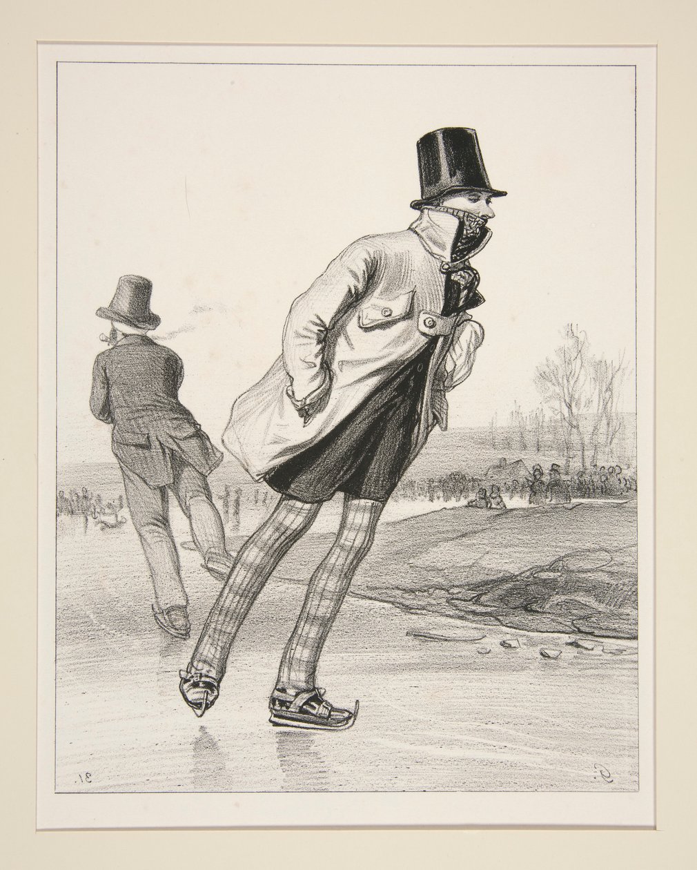 Sir Walter Spott, der Dublin, Tourist, Orientalist und Papist von Paul Gavarni
