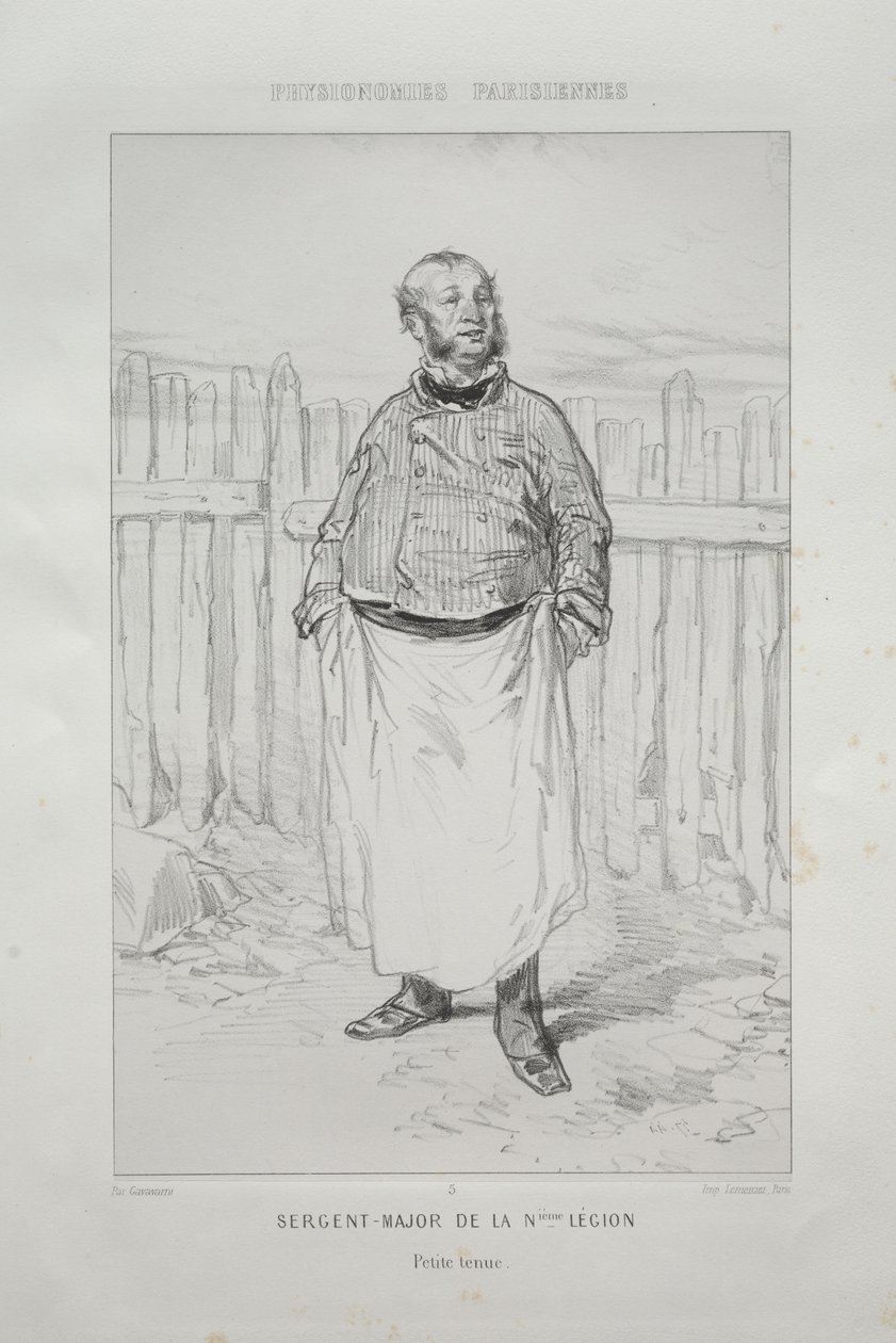 Sergent - Major der Nième Legion von Paul Gavarni