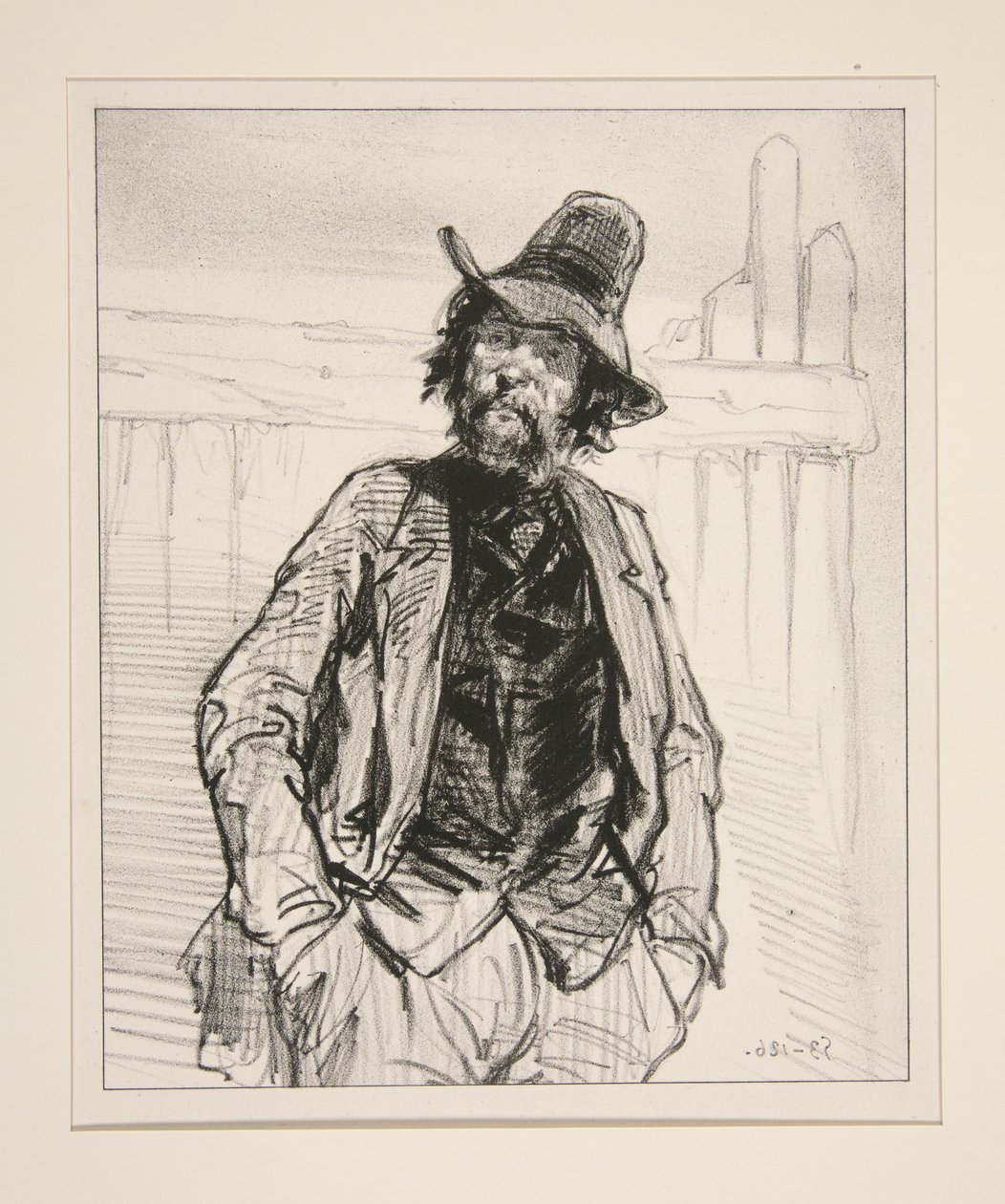 Zu malerisch. von Paul Gavarni