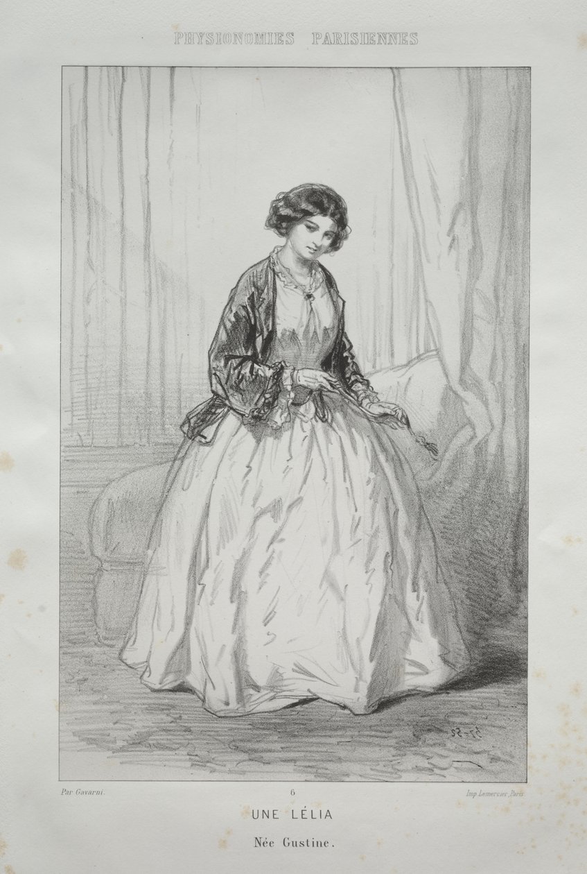 Eine Lélia von Paul Gavarni