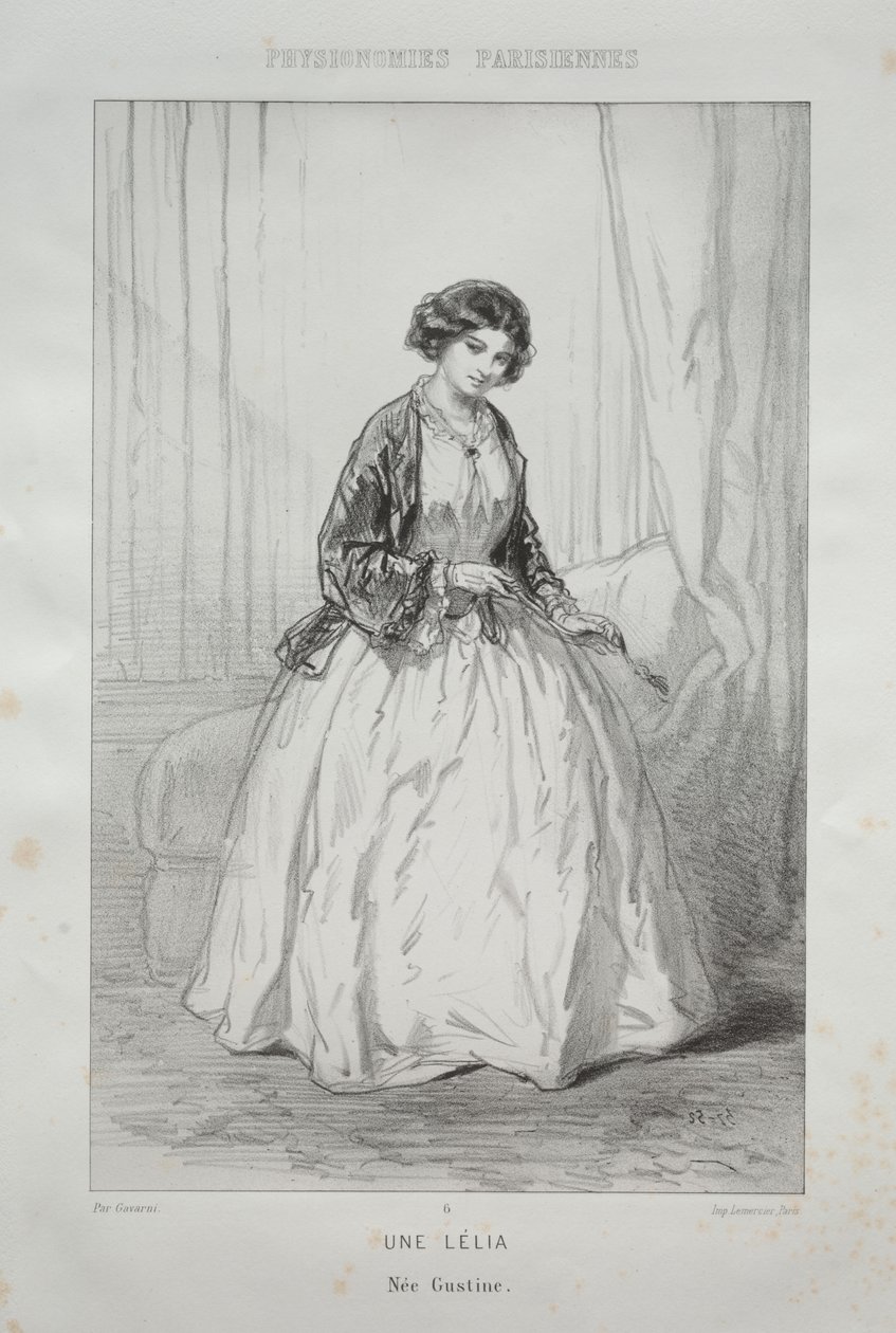 Eine Lélia von Paul Gavarni