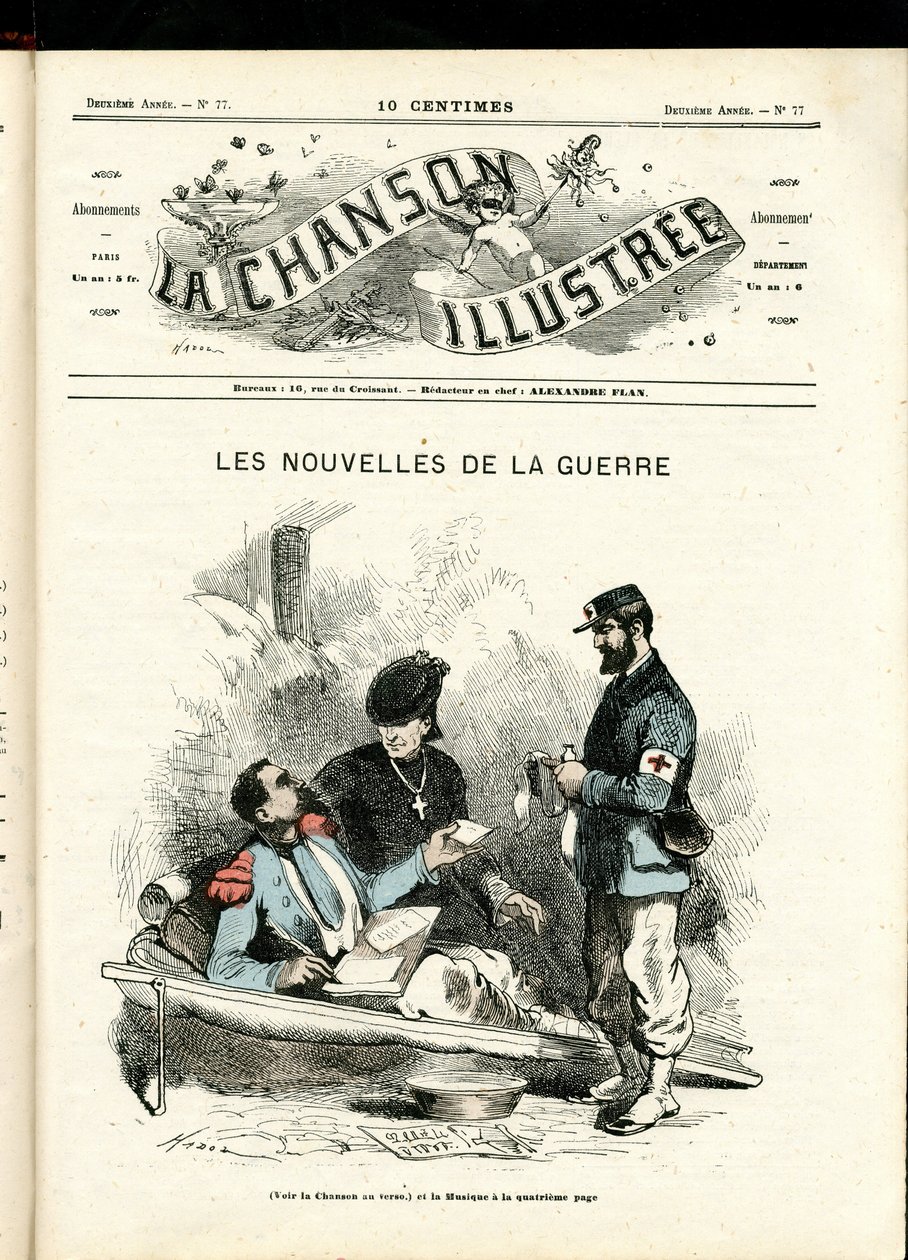 La Chanson illustrée (Zeitschrift), Nummer 77 von Paul Hadol