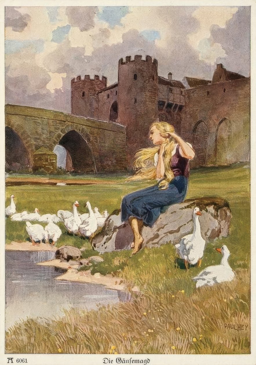Die Gänsemagd von Paul Hey