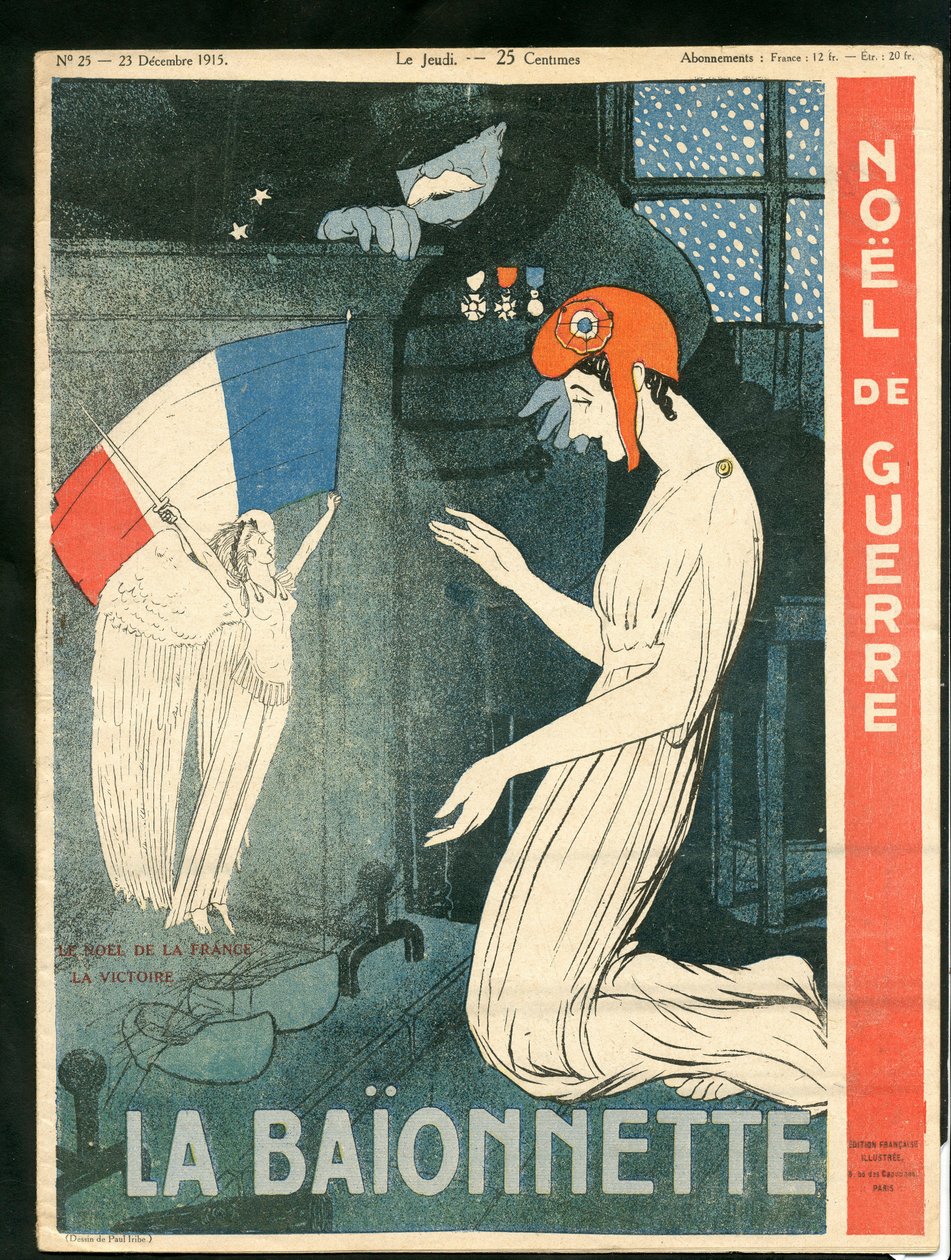Cover von "La Baionnette", Satirique en Couleurs von Paul Iribe