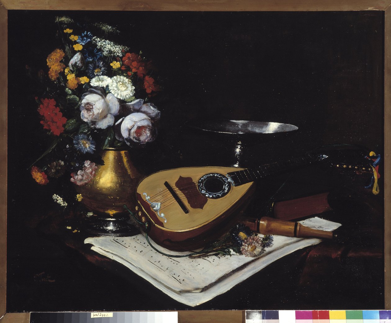 Stillleben mit Mandoline von Paul Joret