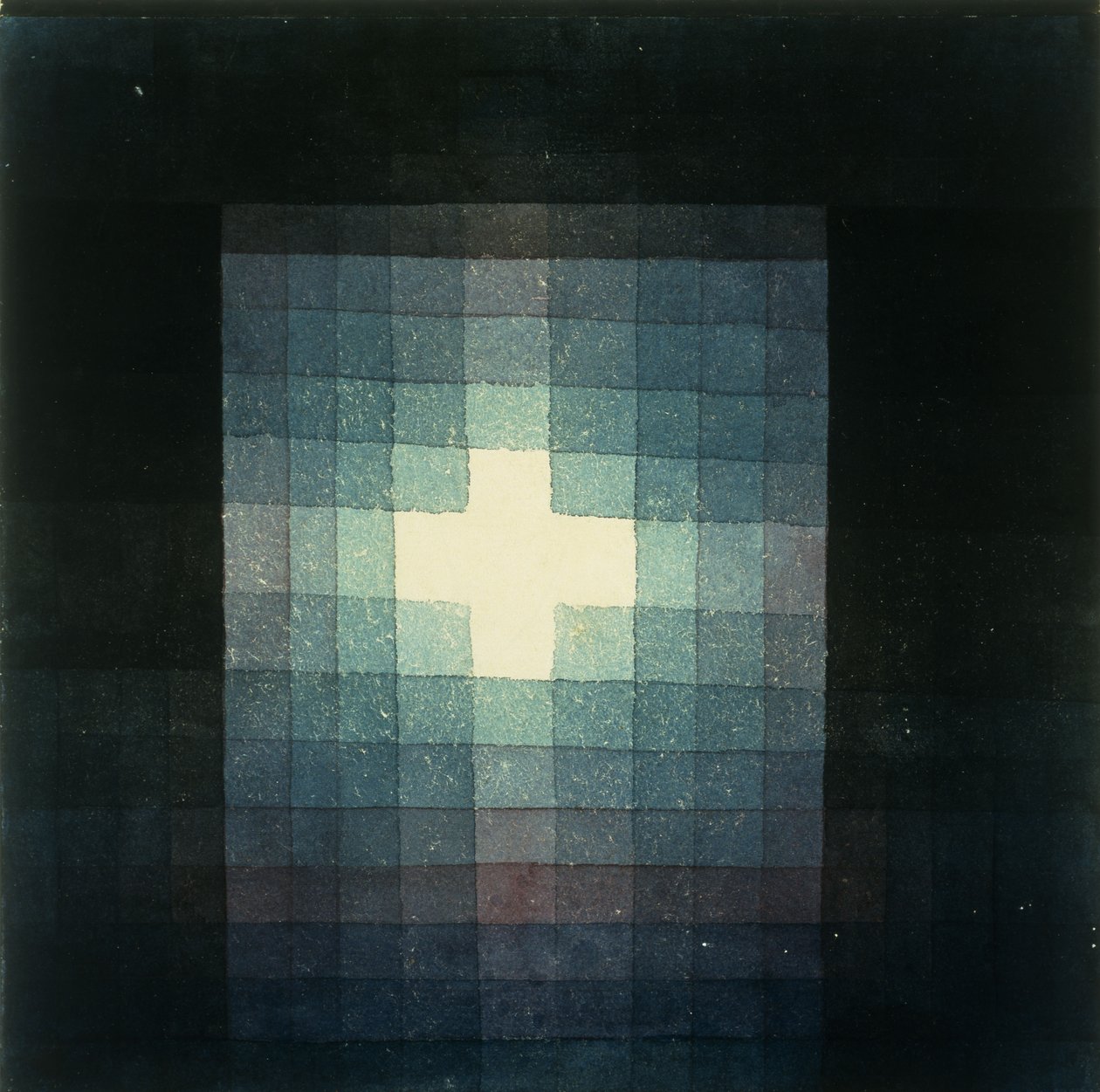 Christliches Grabmahl-Kreuzbild von Paul Klee