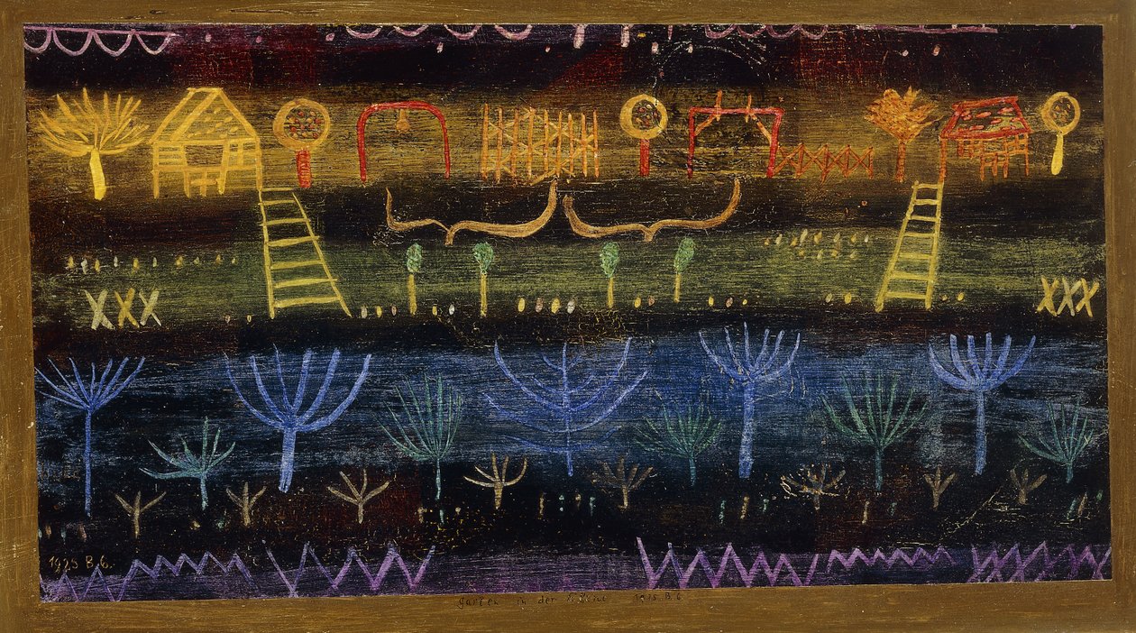 Garten in der Ebene von Paul Klee