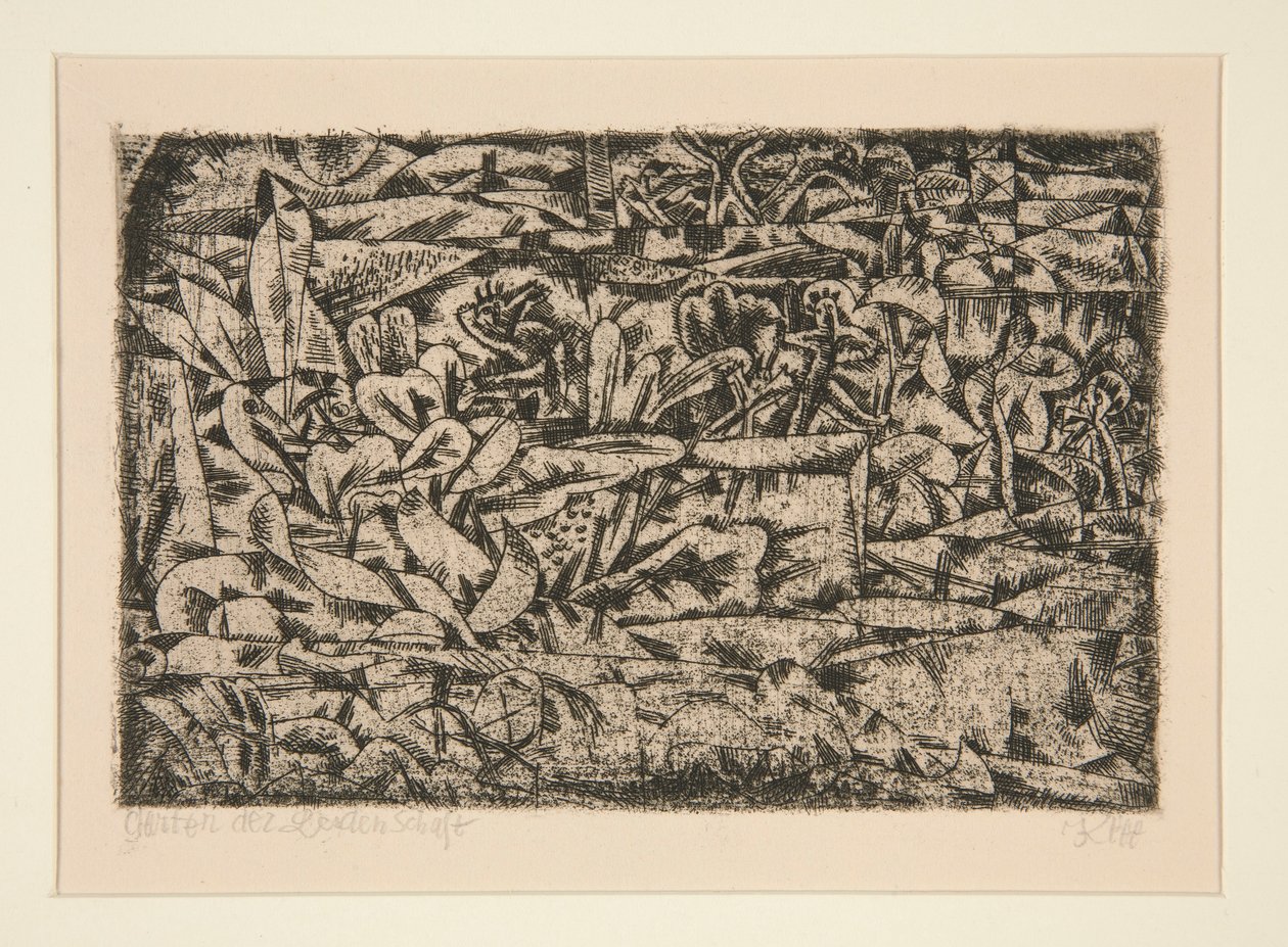 Garten der Leidenschaft S. 13 von Paul Klee