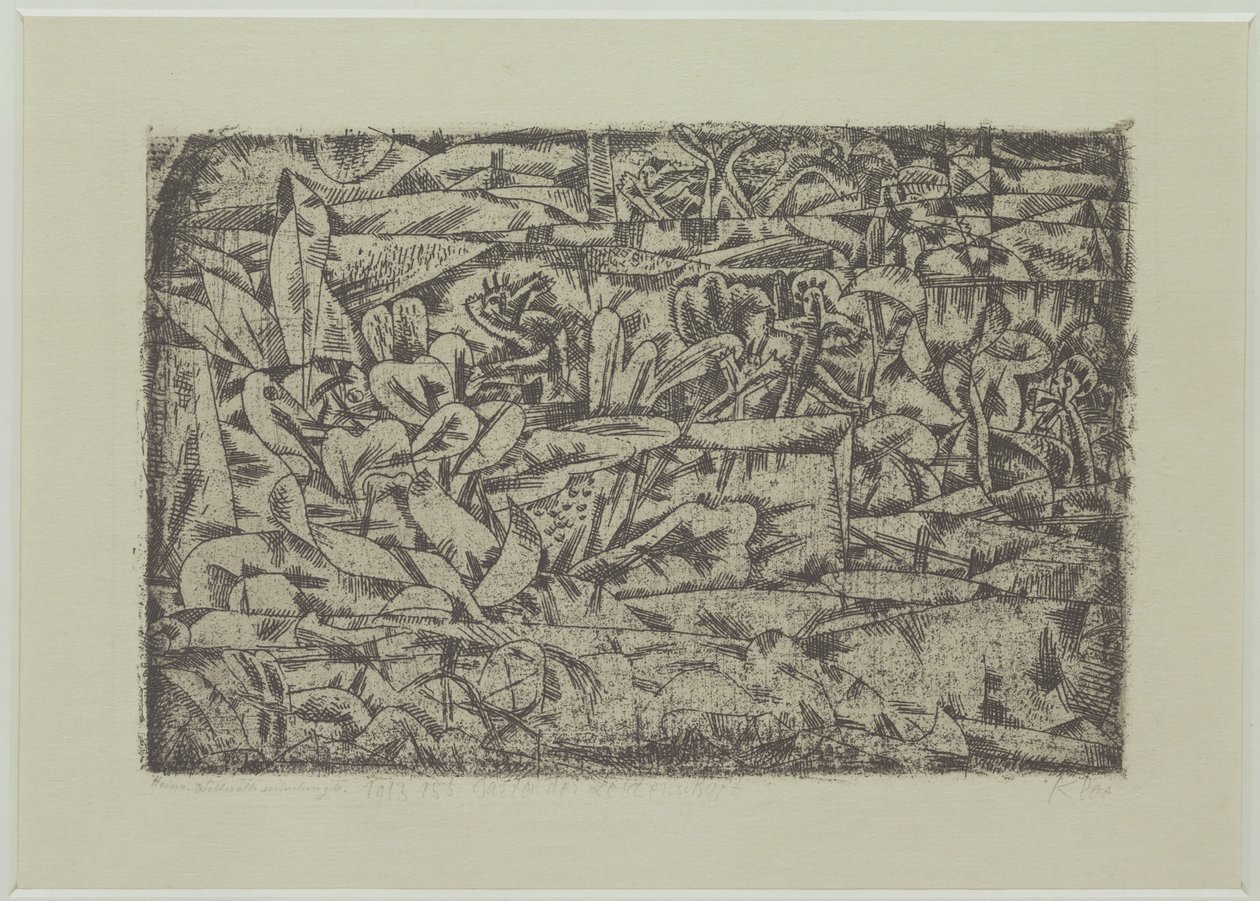 Der Garten der Leidenschaft von Paul Klee