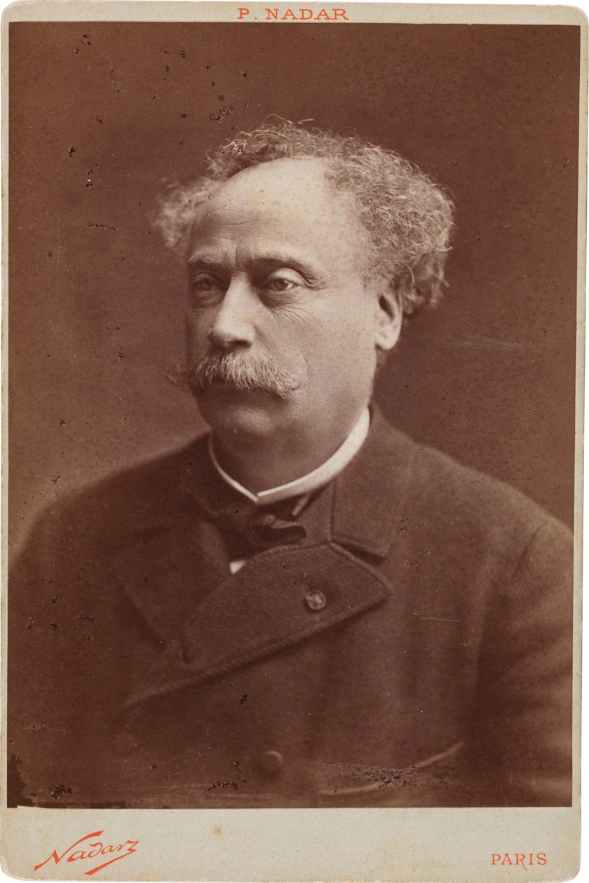 Alexandre Dumas, fils 1824-1895, ca. 1886 von Paul Nadar