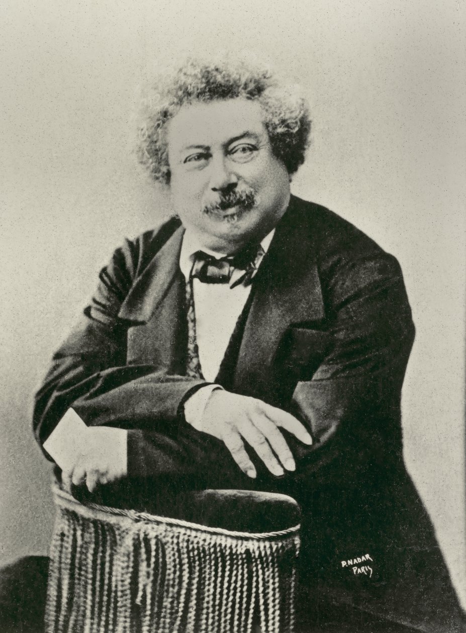 Porträt von Alexandre Dumas Père von Paul Nadar