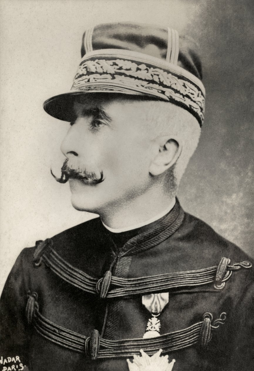 Porträt des französischen Generals Auguste De Galliffet von Paul Nadar