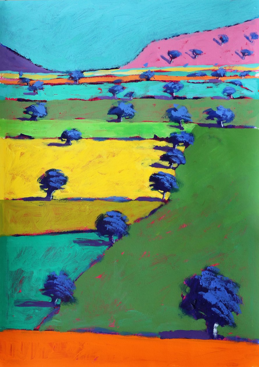 Stechpalmenbusch, 2021 von Paul Powis