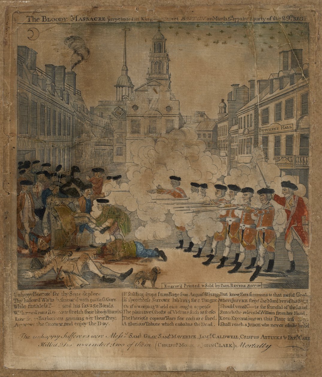 Das blutige Massaker von Paul Revere