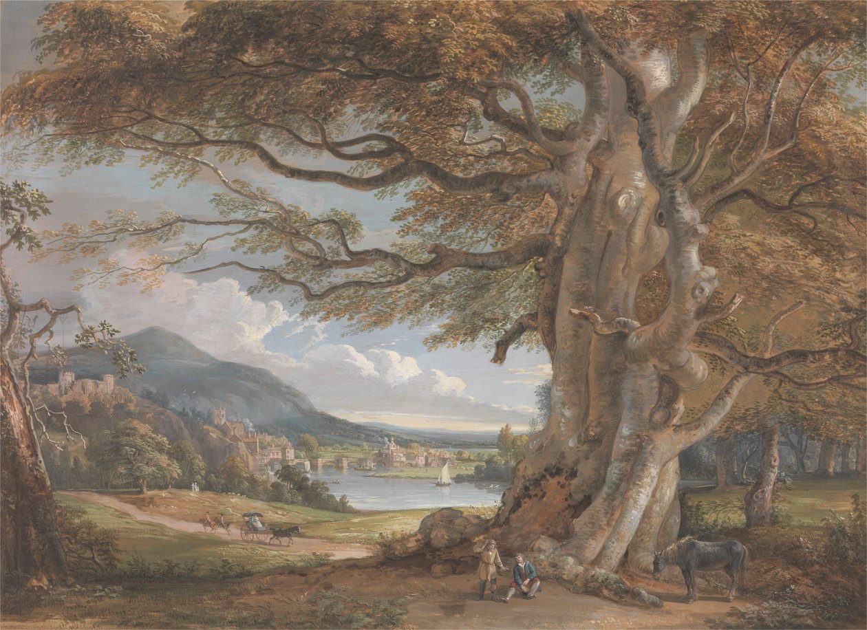 Bridgenorth von Paul Sandby