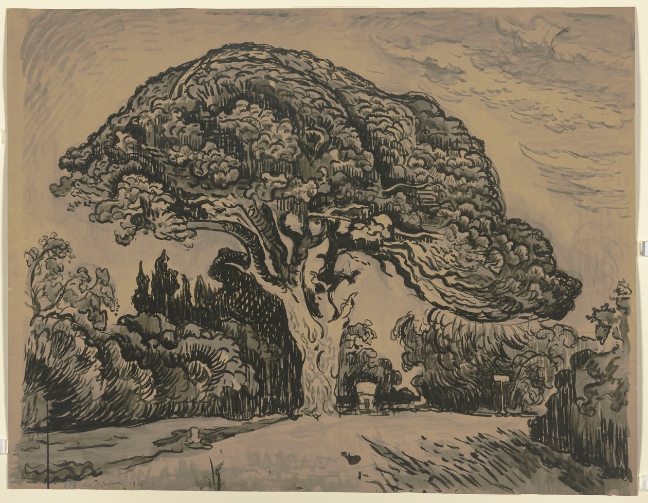 Le Pin Bertaud von Paul Signac