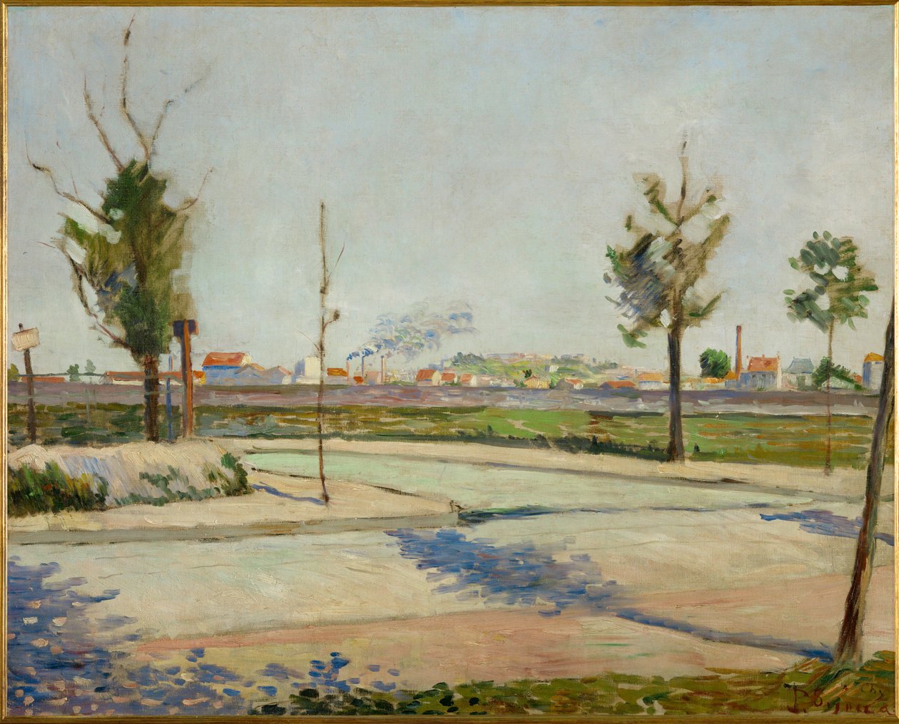 Route de Gennevilliers von Paul Signac
