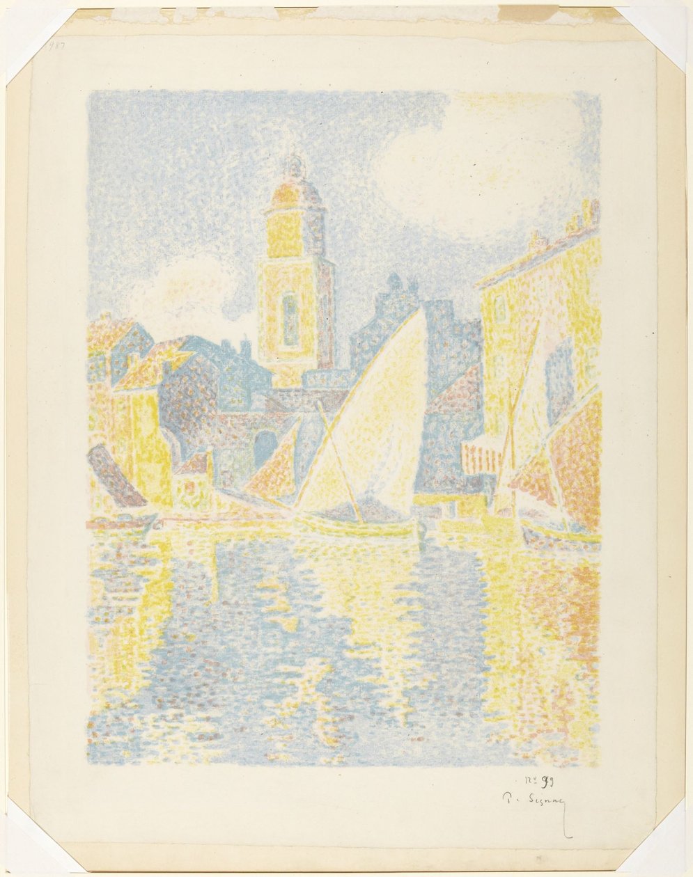 Saint Tropez, Frankreich von Paul Signac