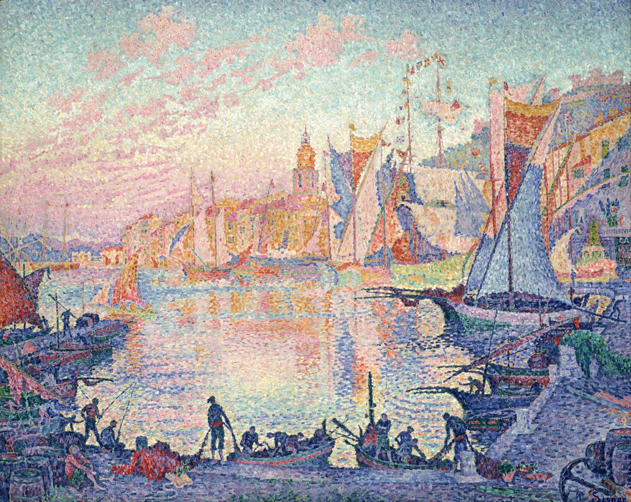 "Saint Tropez" von Paul Signac