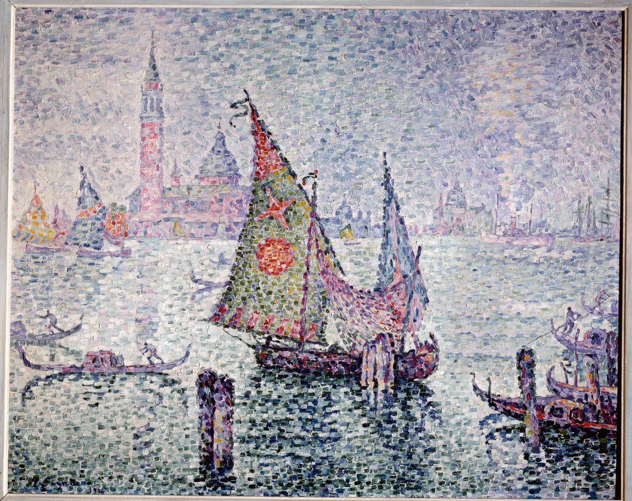 Der grüne Schleier, Venedig von Paul Signac