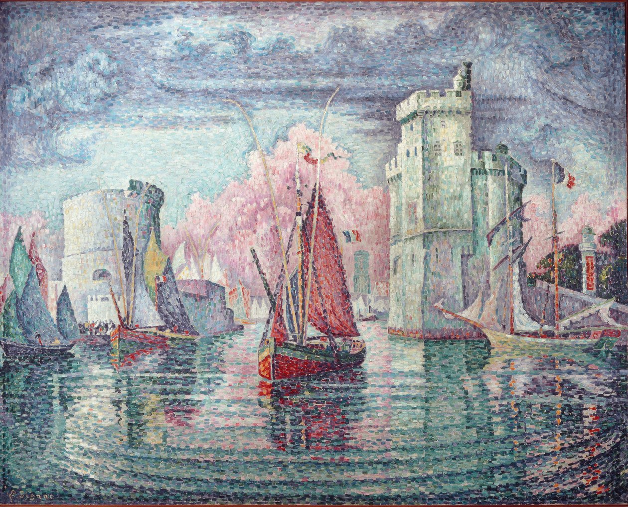 Der Hafen von La Rochelle von Paul Signac