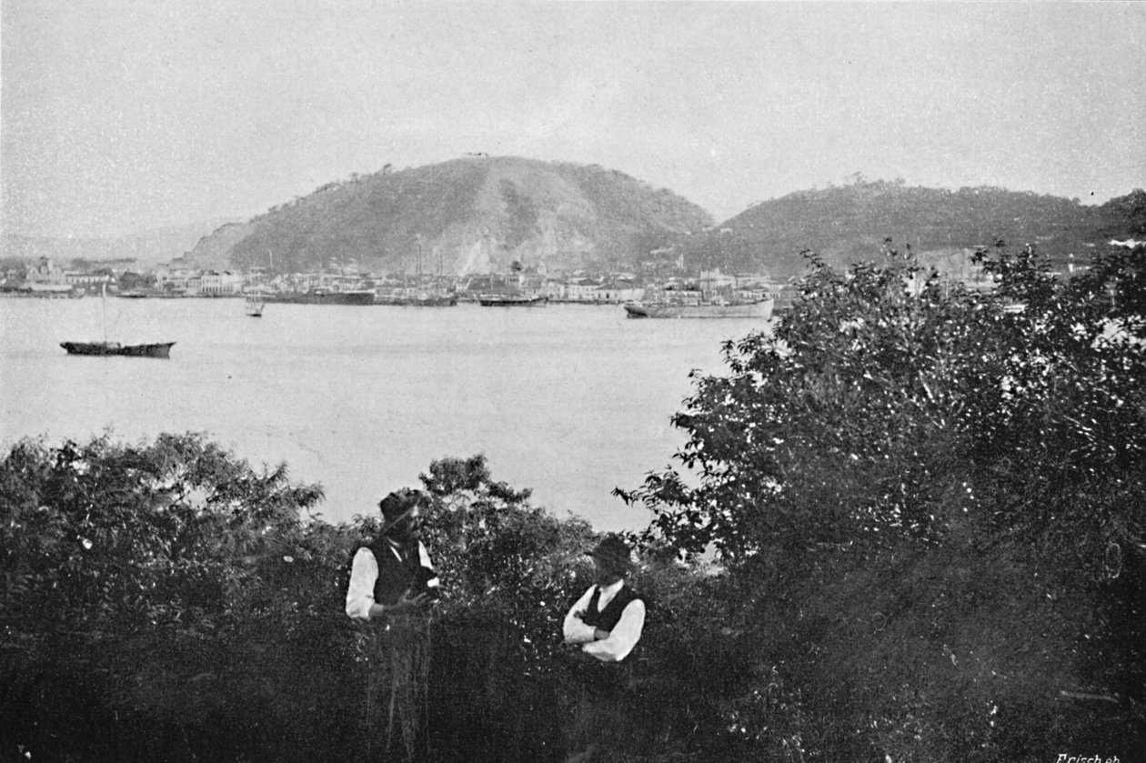 Hafen von Santos von Paulo Kowalsky