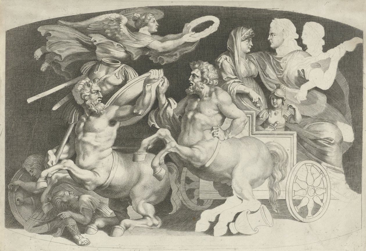 Kamee mit dem Triumph von Germanicus und Agrippina von Paulus Pontius (attributed to)