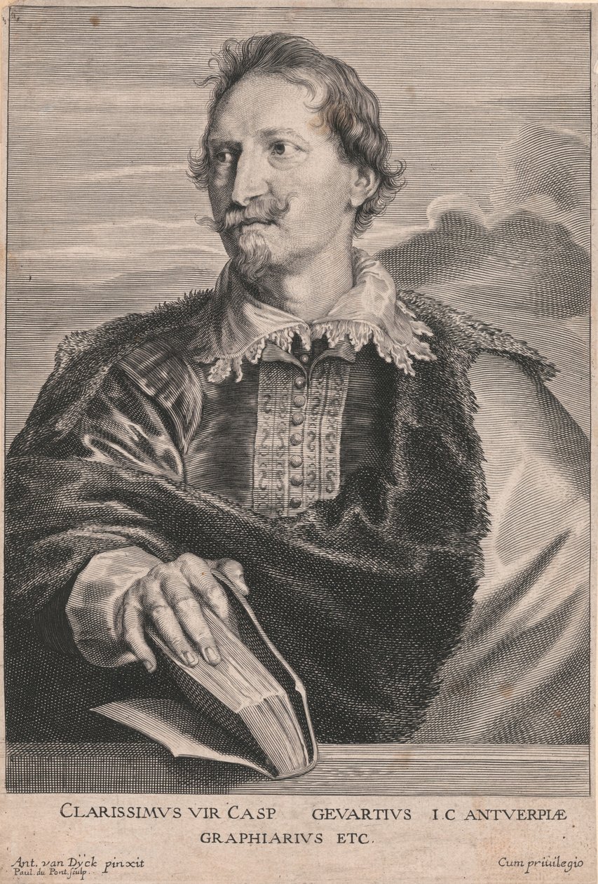 Casperius Gevartius von Paulus Pontius