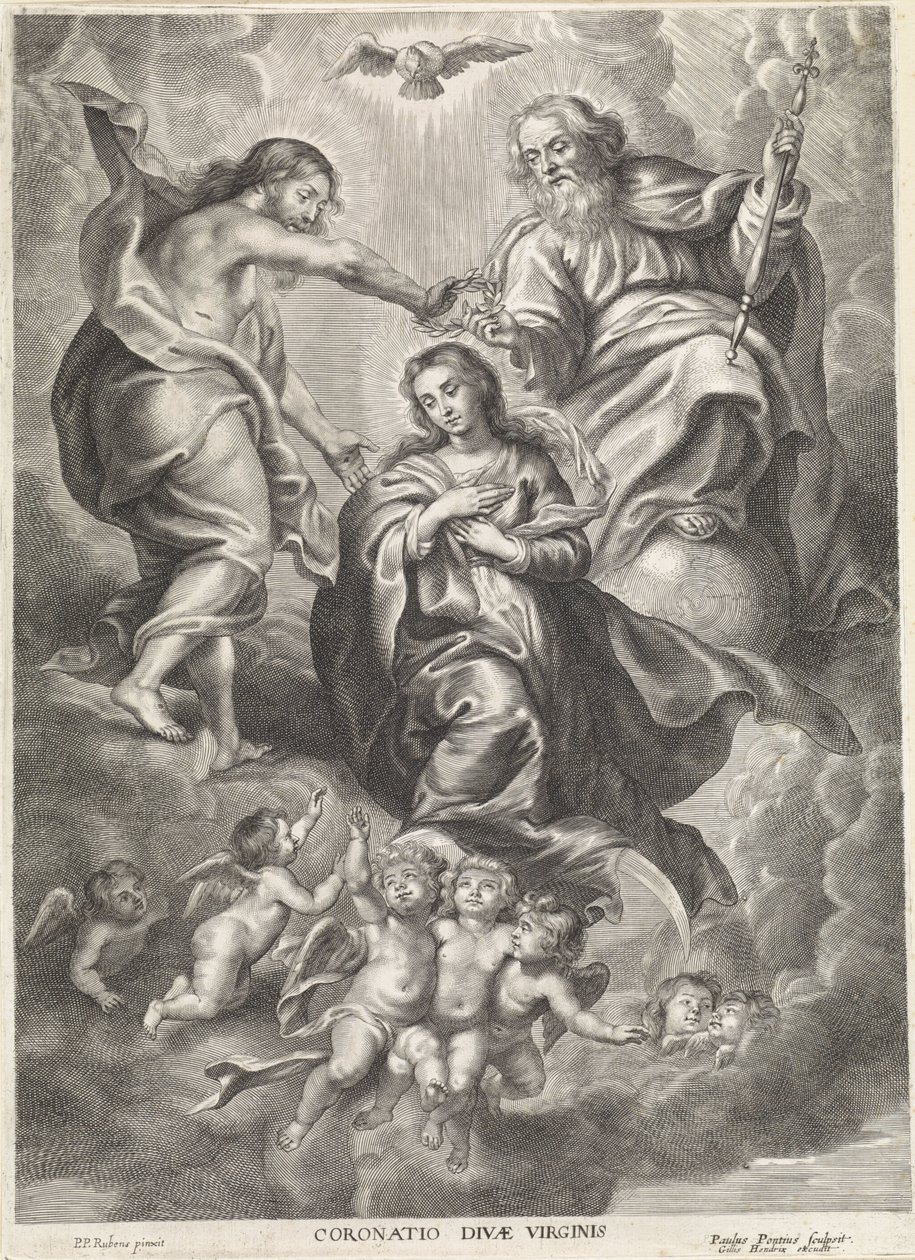 Krönung von Maria von Paulus Pontius