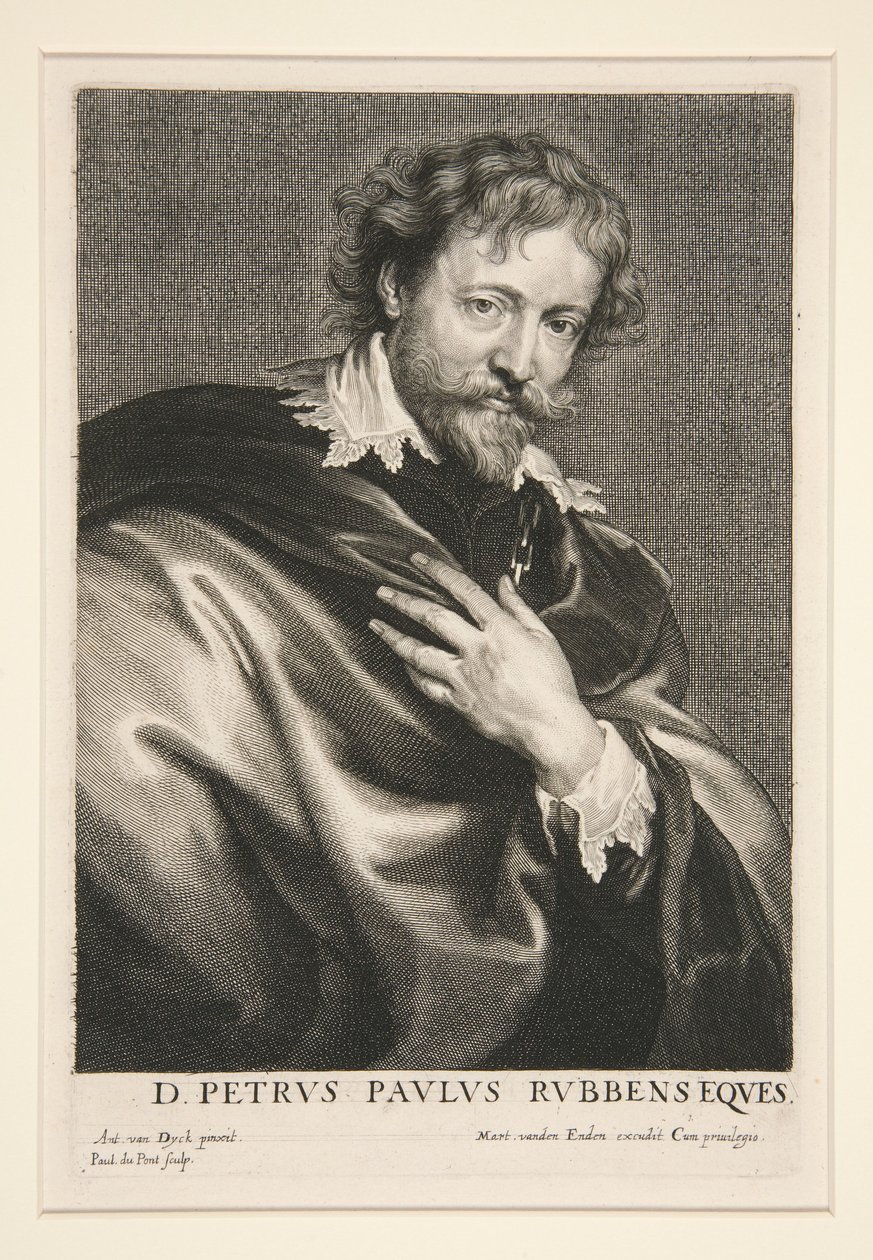 Peter Paul Rubens (1577-1640) von Paulus Pontius