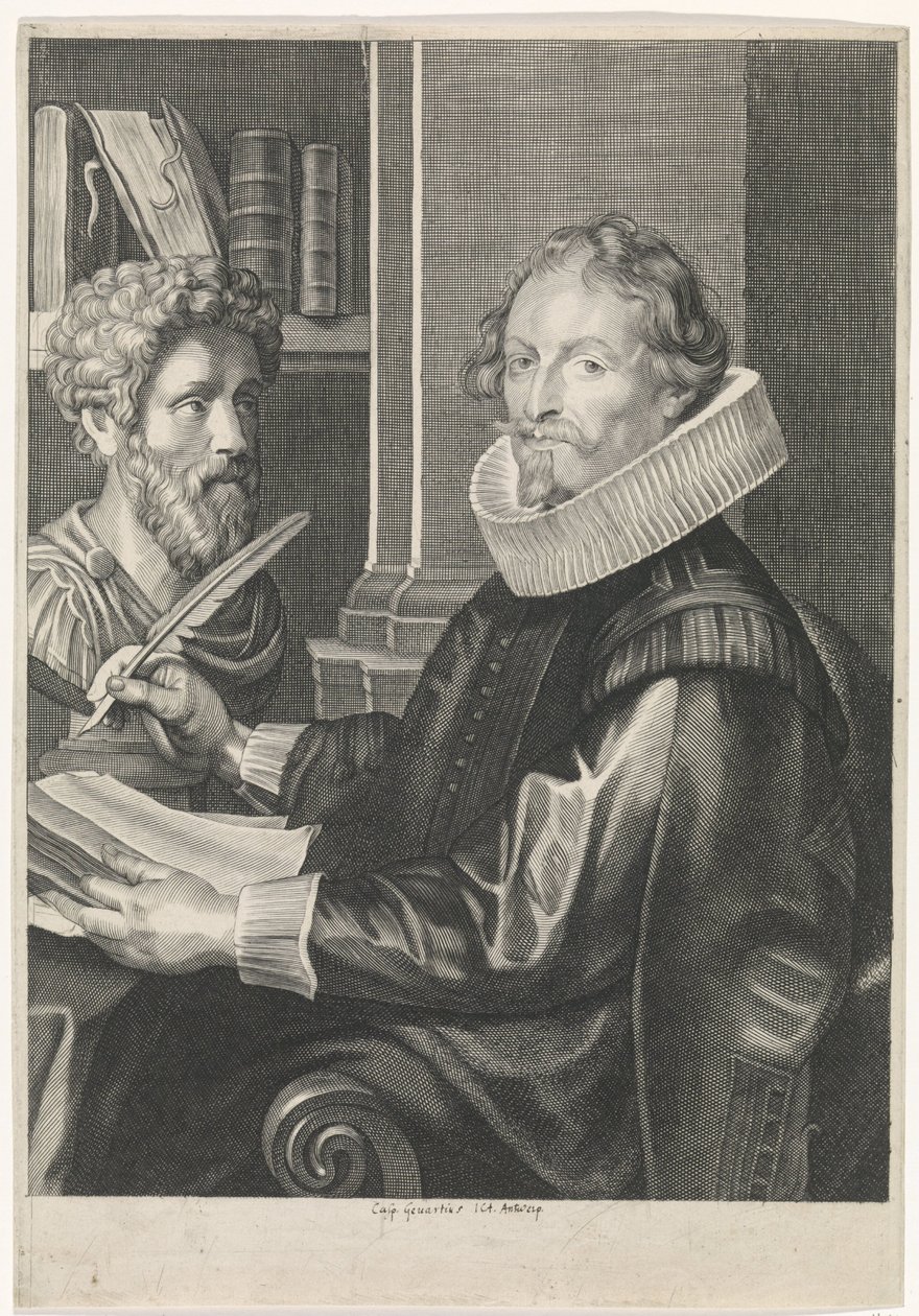 Porträt von Jan-Gaspar Gevartius von Paulus Pontius