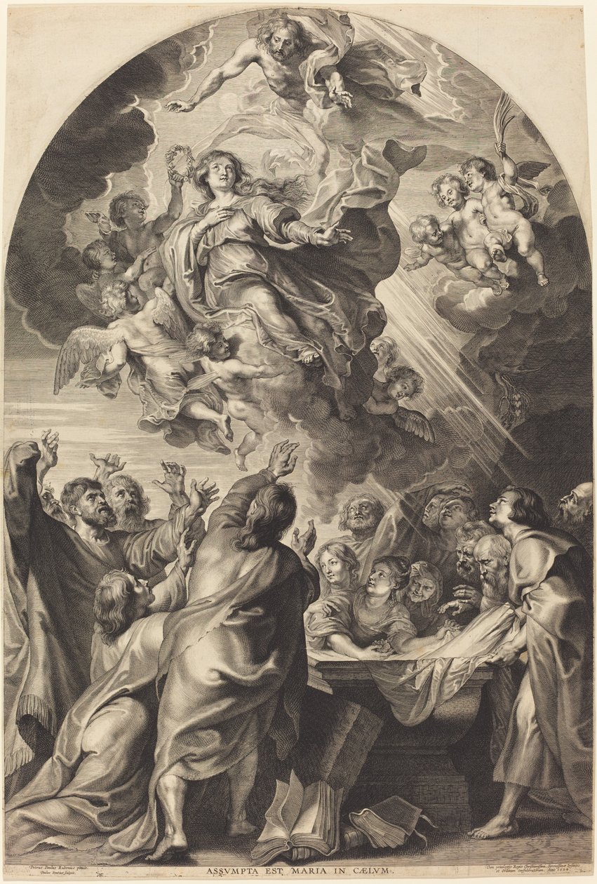 Mariä Himmelfahrt von Paulus Pontius, after Sir Peter Paul Rubens