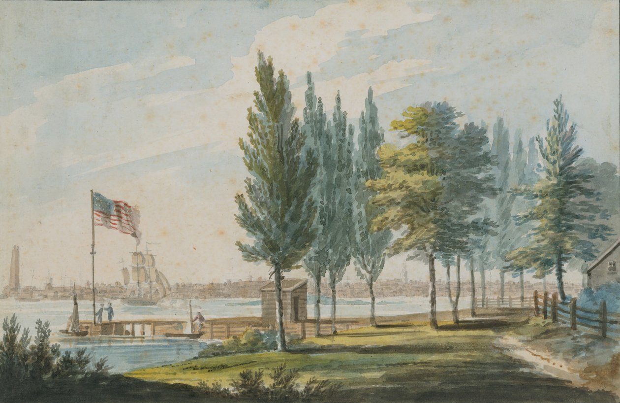 Philadelphia vom Delaware River aus gesehen von Pavel Petrovic Svin