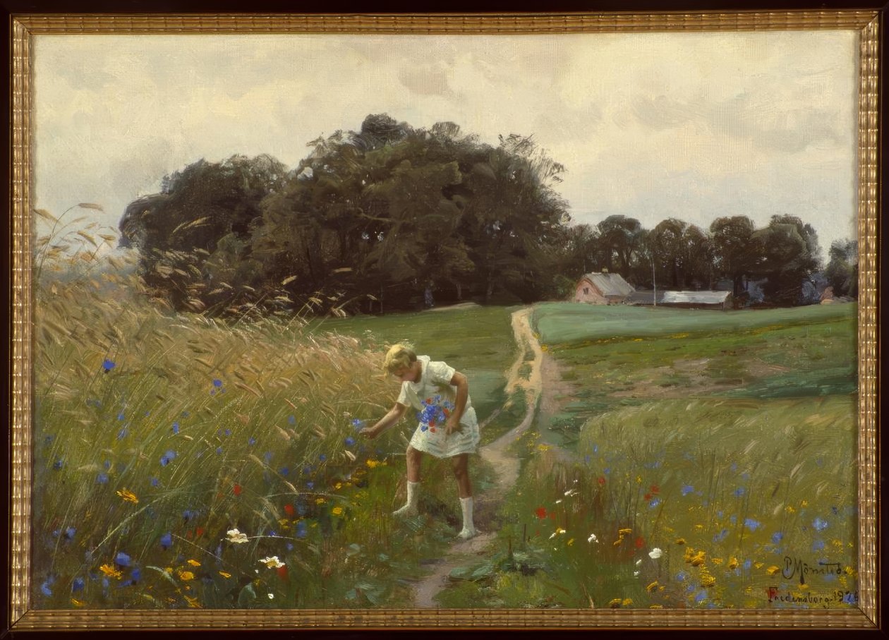 Der Wiesenstrauß von Peder Monsted