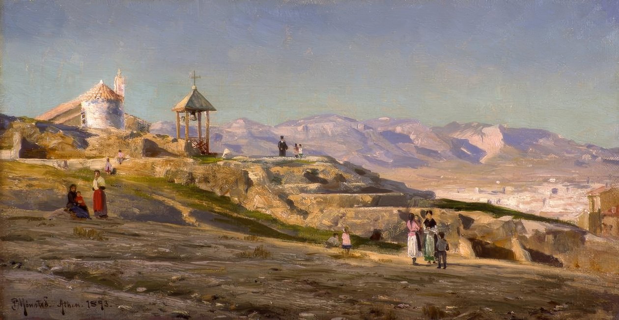 Nachmittag bei Athen von Peder Monsted