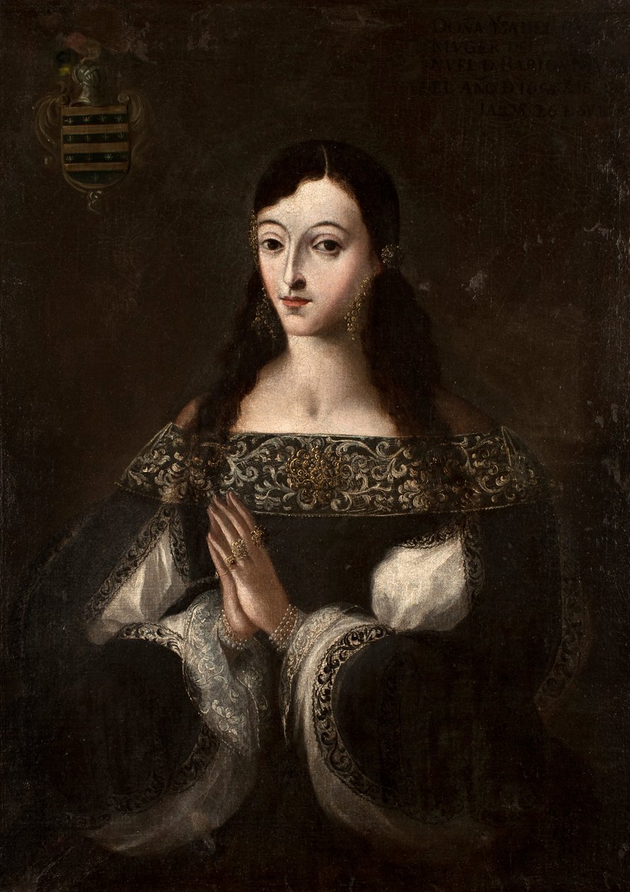 Porträt der Frau von Kapitän Barrios von Pedro Ruíz Gonzalez