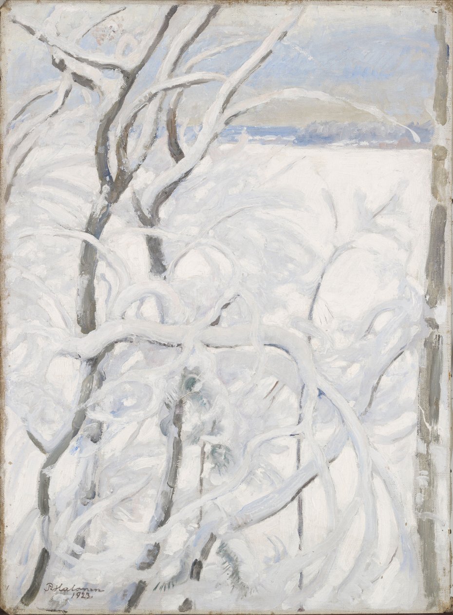 Baum im Winter von Pekka Halonen
