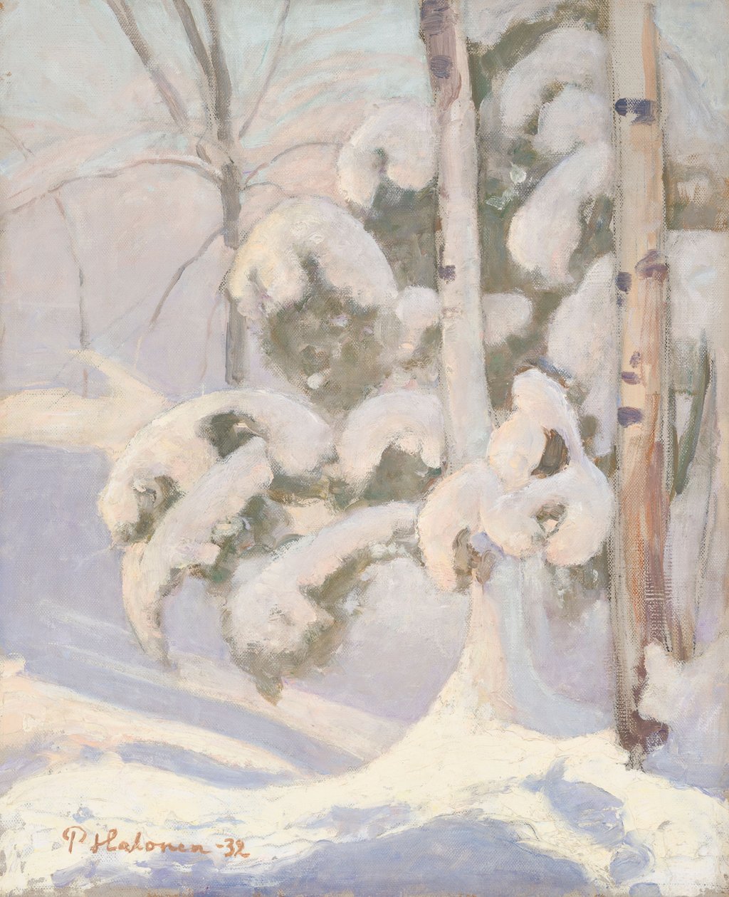 Winterlandschaft von Pekka Halonen