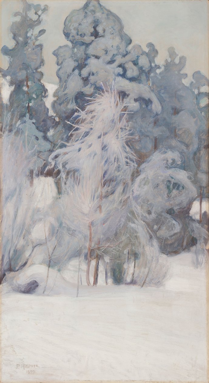 Winterlandschaft von Pekka Halonen