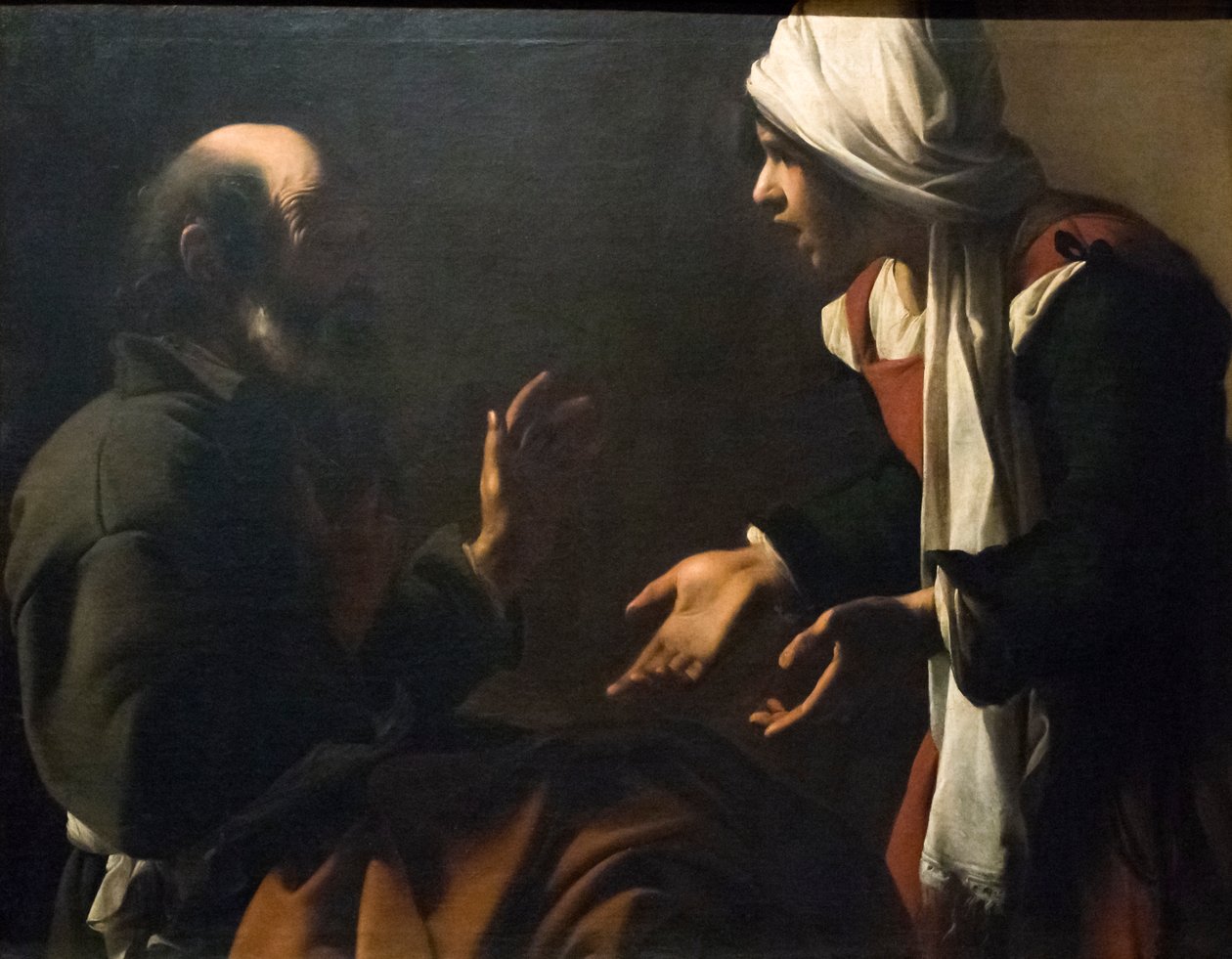 Die Verleugnung des Heiligen Petrus von Pensionante de Saraceni