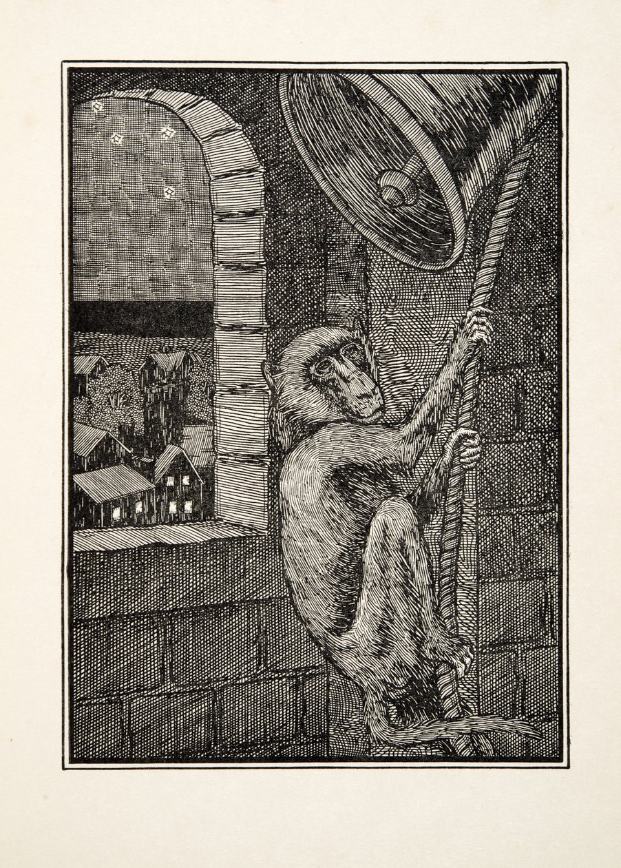 Falscher Alarm, aus Hundert Anekdoten über Tiere, veröffentlicht 1924 von Percy J. Billingshurst