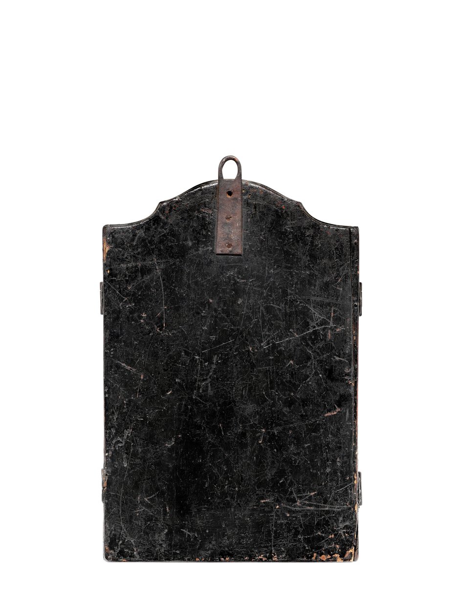Ein tragbarer christlicher Schrein (Seigan) im Auftrag der portugiesischen Jesuiten von Period Momoyama
