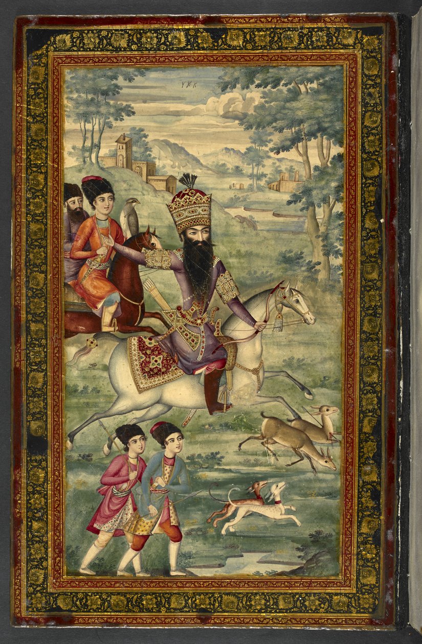 Porträt von Fath-Ali Shah Qajar, 