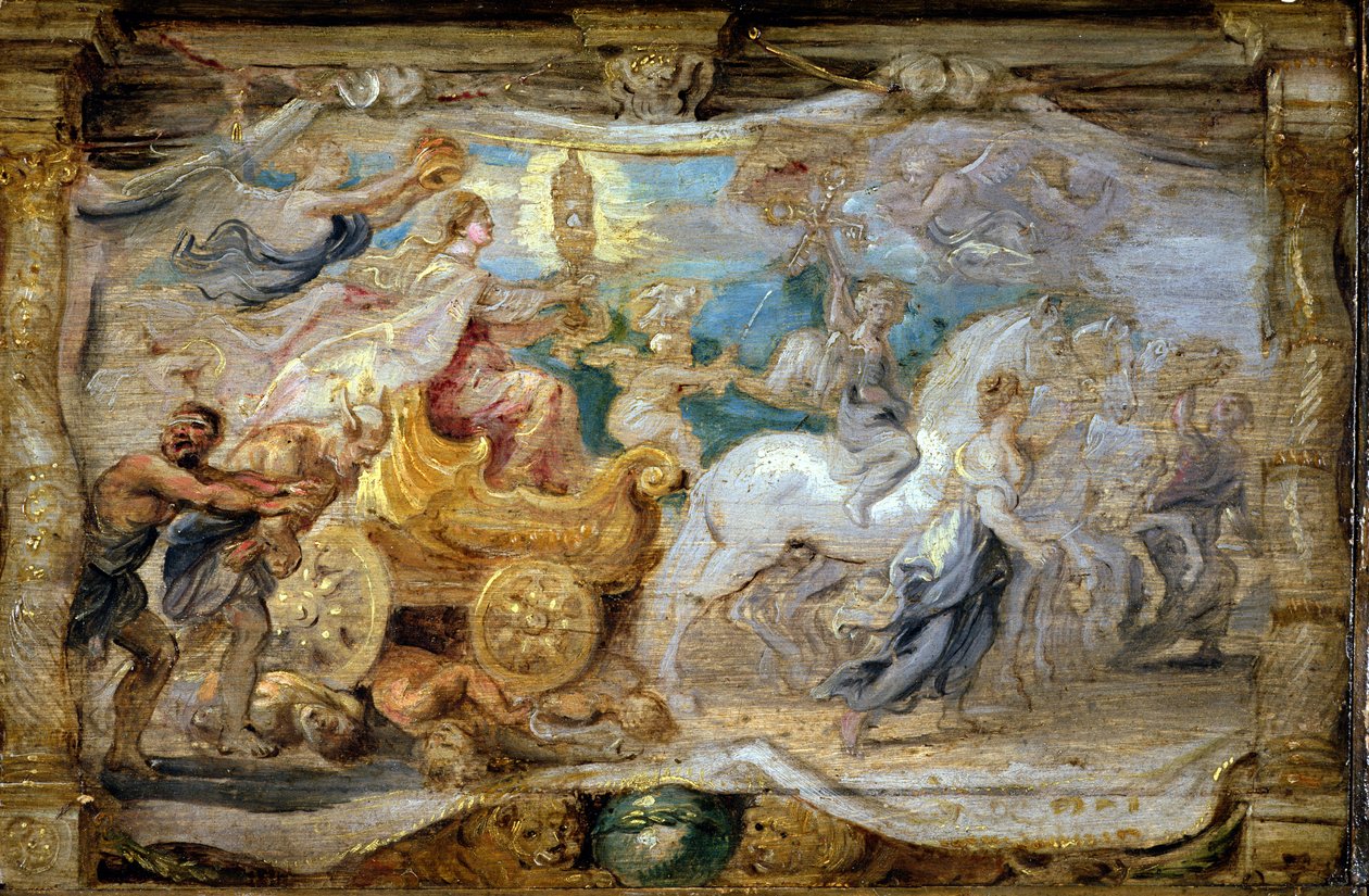 Der Triumph der Eucharistie über Unwissenheit und Blindheit, ca. 1625-26 von Peter Paul Rubens