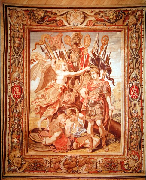 Die Trophäe von Konstantin, von Philippe Maecht und Hans Taye, vor 1663 von Peter Paul after Rubens