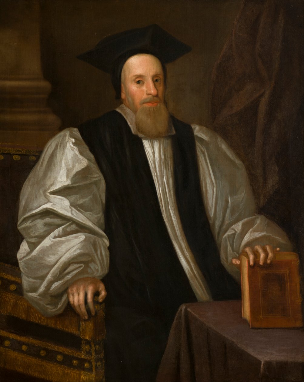 Porträt von John Bridgeman, Bischof von Chester von Peter (attr.to) Lely