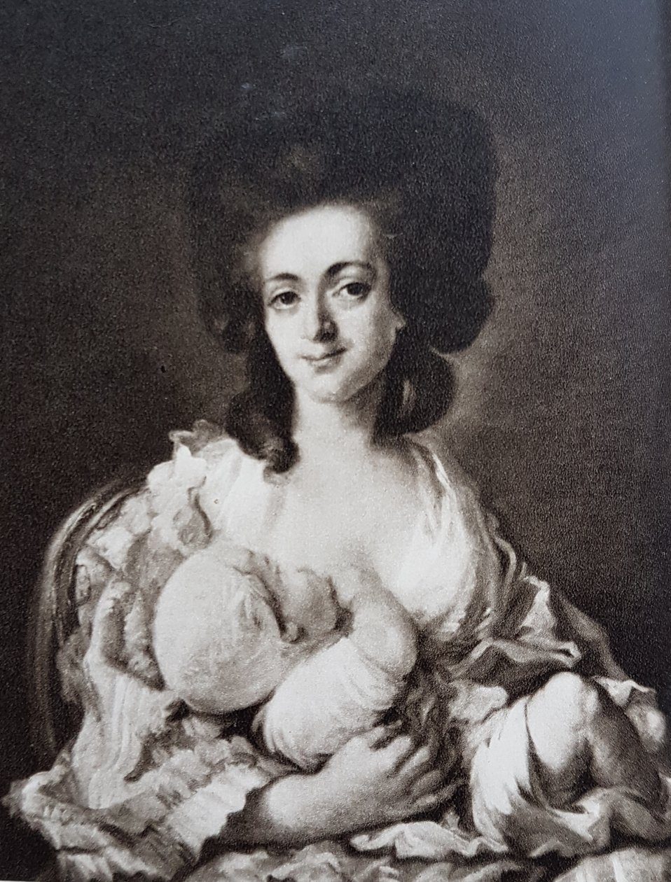 Adelaide Hall gemalt von Peter Adolf Hall von Peter Adolf Hall
