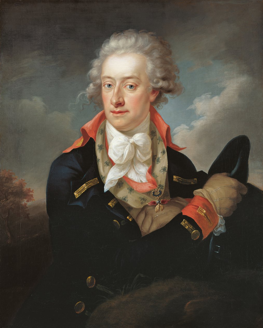 Porträt von Alois I. von Liechtenstein (Luis I). Fürst von Liechtenstein (1781-1805) von Peter Edward Stroehling