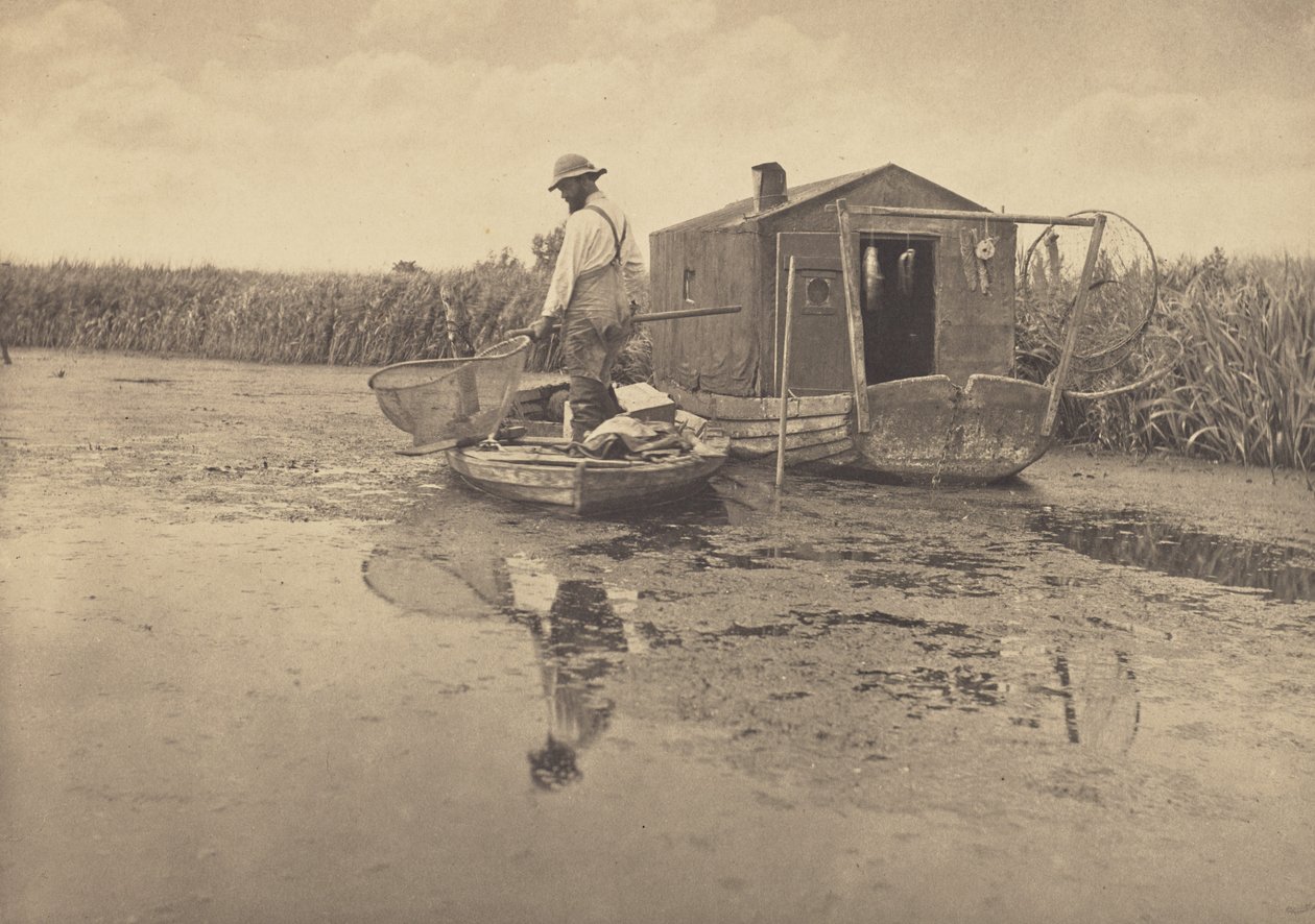 Das Zuhause eines Aalfängers von Peter Henry Emerson