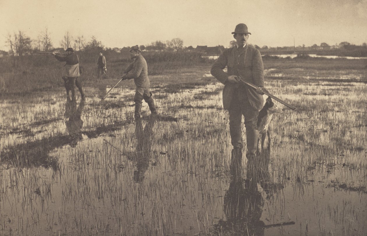 Schnepfenjagd von Peter Henry Emerson